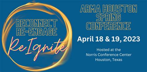 arma houston spring conference